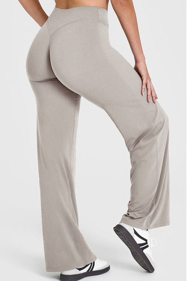 SoftMotion™ Straight Leg Bottoms - Grey