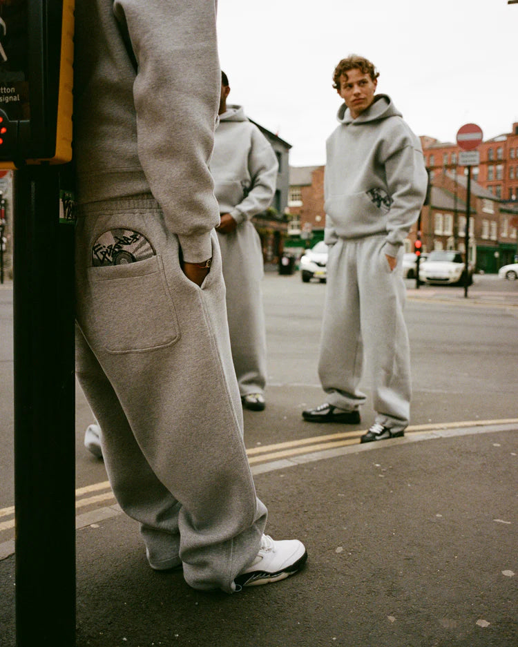 Disc Tracksuit Grey