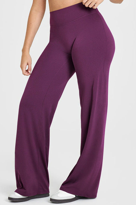 SoftMotion™ Straight Leg Bottoms - Purple