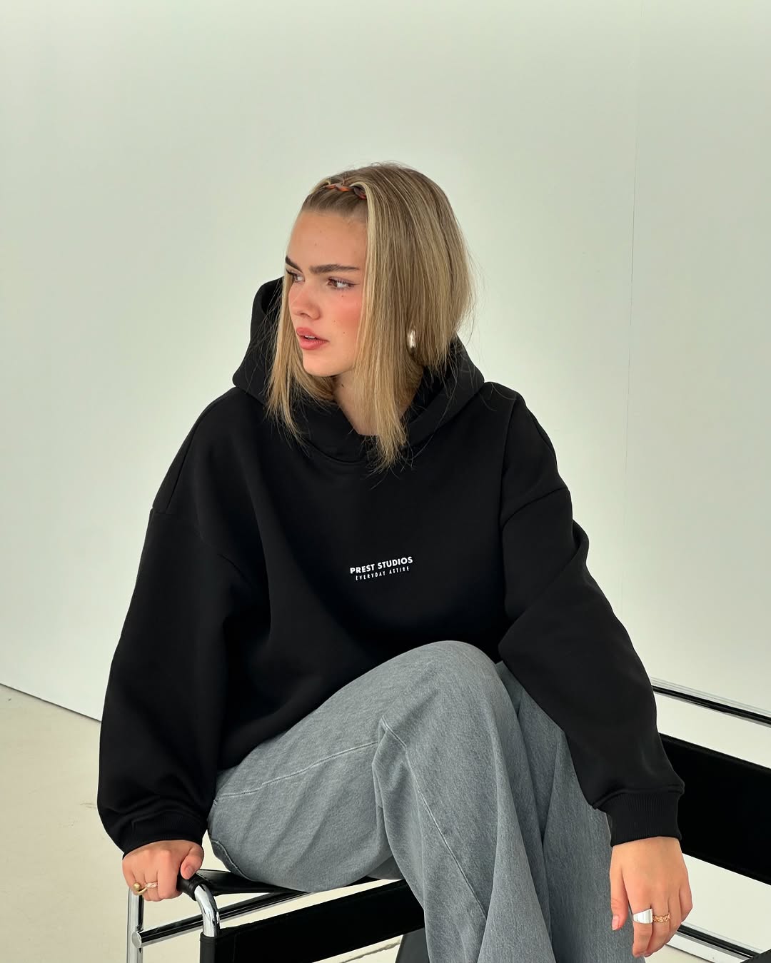 Prest Hoodie - Black