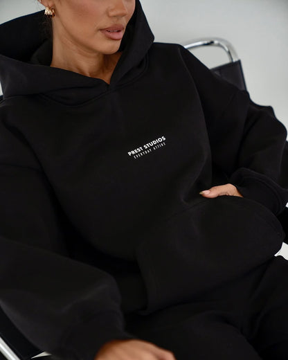 Prest Hoodie - Black
