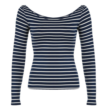 Oblique Stripes Long Sleeve