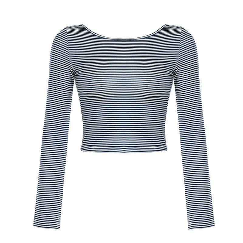 Oblique Stripes Long Sleeve