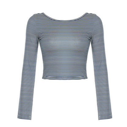 Oblique Stripes Long Sleeve
