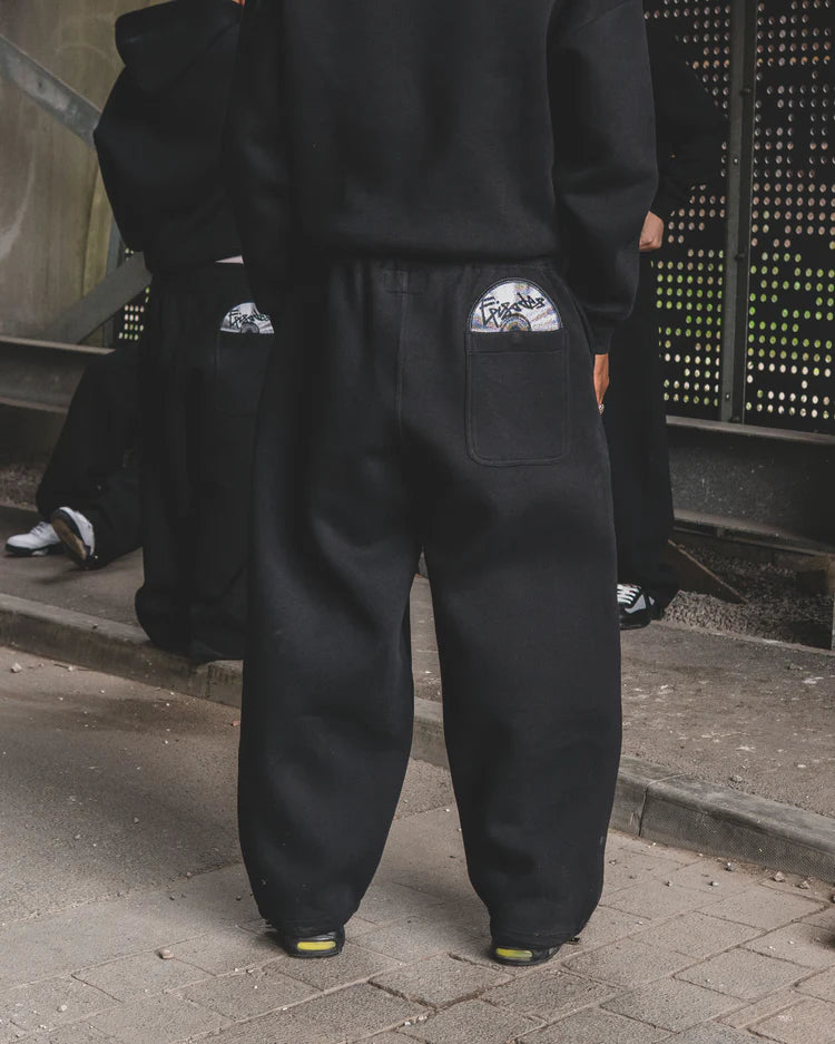 Disc Tracksuit Black
