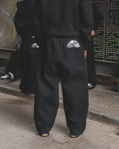 Disc Tracksuit Black