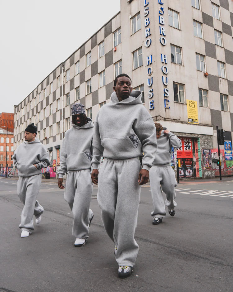 Disc Tracksuit Grey