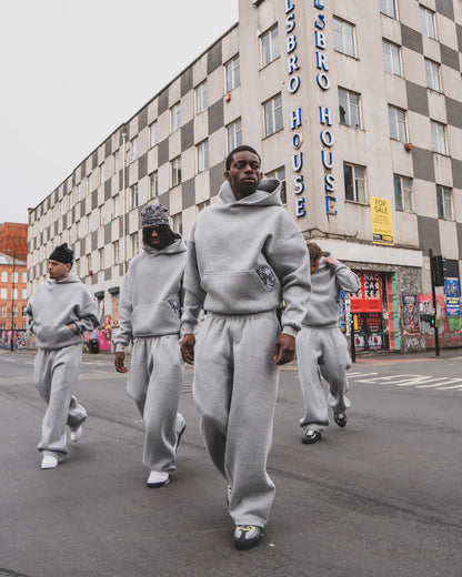 Disc Tracksuit Grey