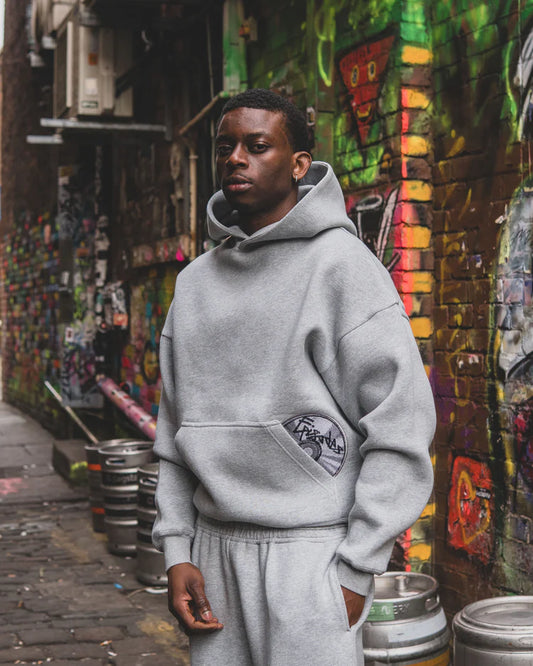 Disc Tracksuit Grey