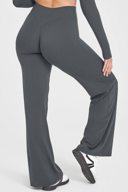 SoftMotion™ Straight Leg Bottoms - Ash